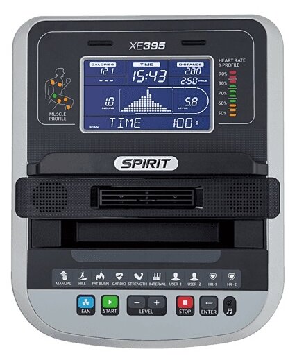 Эллиптический тренажер SPIRIT XE395 (2017)