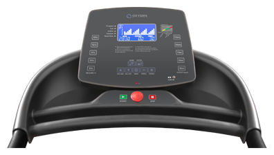 Электрическая беговая дорожка Oxygen Villa Deluxe II AL HRC
