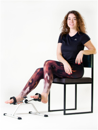 Велотренажер Bellforia E-02WT (белый)