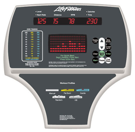 Велоэргометр Life Fitness 90C