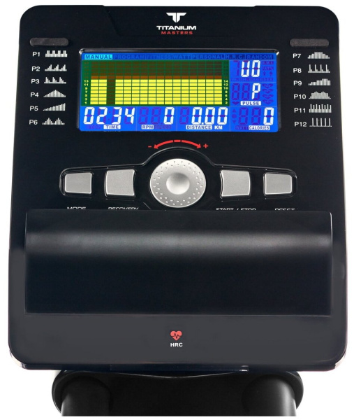 Эллиптический тренажер Titanium Masters Frontech FRA black (2021)