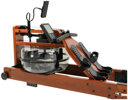 Гребной тренажер водный UnixFit Wood Rower