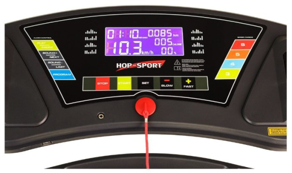 Электрическая беговая дорожка Hop-Sport HS-07366B Электрическая беговая дорожка Hop-Sport HS-07366B