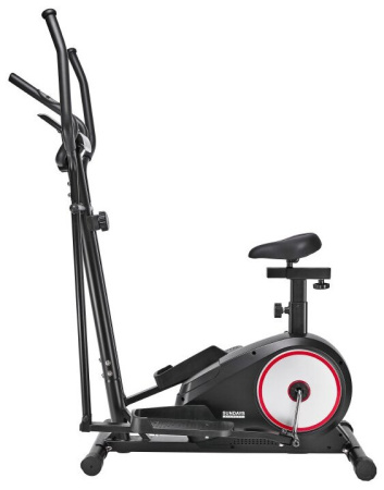 Эллипсоид-велотренажер Sundays Fitness K8508HA (черный/красный)