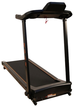 Электрическая беговая дорожка DFC T122B Kengury (черно-оранжевая)