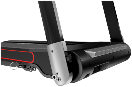 Беговая дорожка + набор для фитнеса UnixFit Hi-tech F1 Dark Storm