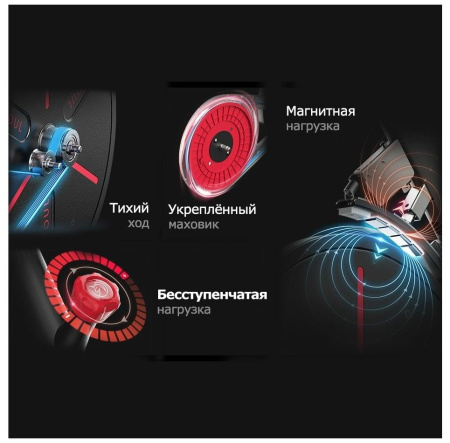 Велотренажер YESOUL BS3-B PRO (черный)