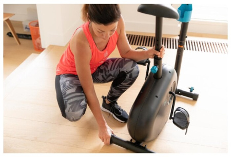 Вертикальный велотренажер DOMYOS EB 120