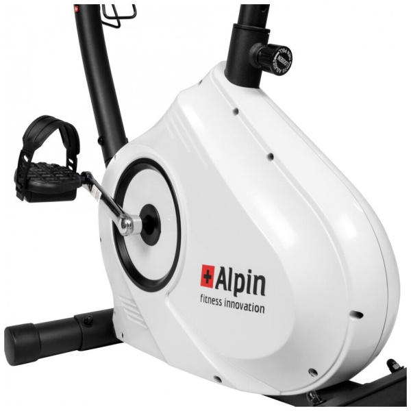 Вертикальный велотренажер Alpin Picco B-180 (белый)