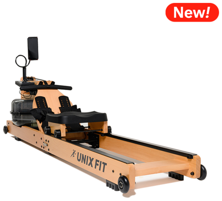 Гребной тренажер UnixFit Wood