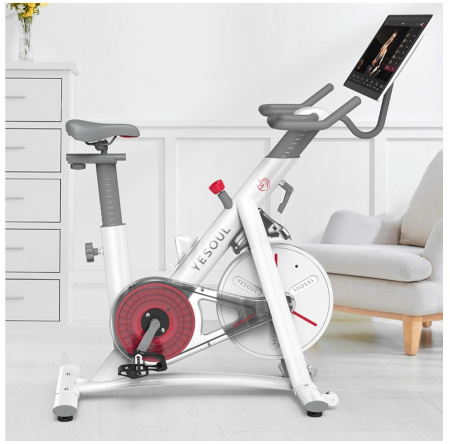 Велотренажер YESOUL BS3-W PRO PLUS (белый)