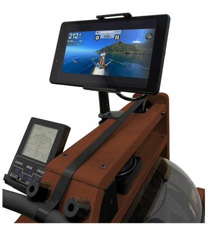 Гребной тренажер водный UnixFit Wood Rower