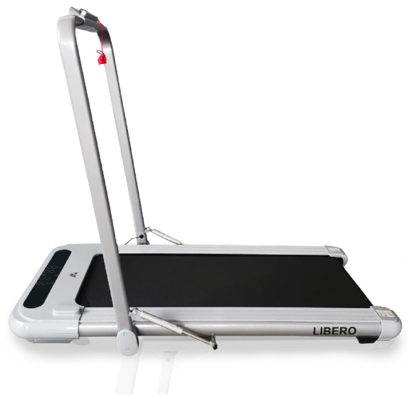 Беговая дорожка DFC LIBERO slim, серая T100G