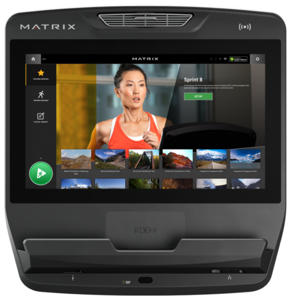 Электрическая беговая дорожка Matrix Performance Touch XL