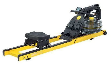 Гребной тренажер First Degree Fitness NEON желтый