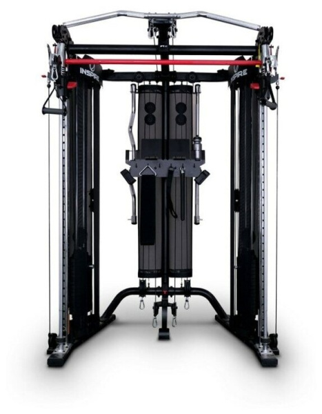 Многофункциональный тренажер кроссовер, смит, тяга сверху, турник, гравитрон INSPIRE FT20B