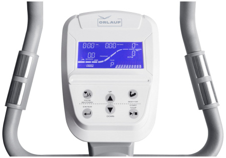 Велотренажер Orlauf Echo черный/белый