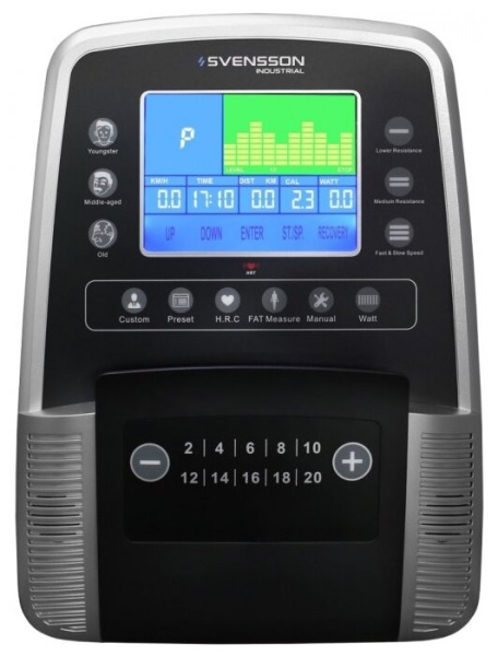 Эллиптический тренажер Svensson Industrial Base E55