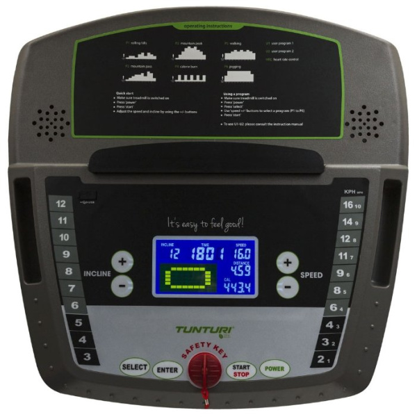 Электрическая беговая дорожка Tunturi Pure Run 1.1