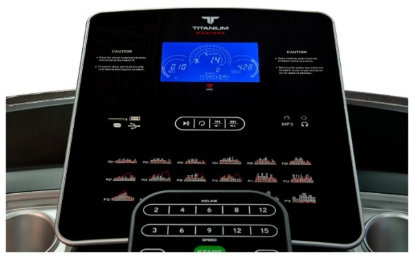 Электрическая беговая дорожка Titanium Masters Physiotech TLF