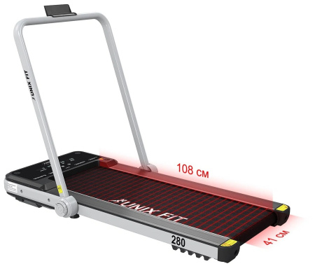 Беговая дорожка UnixFit R-280 + аксессуары для фитнеса