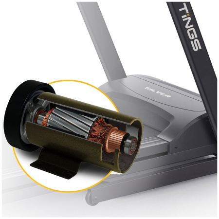 Беговая дорожка Hasttings Silver New