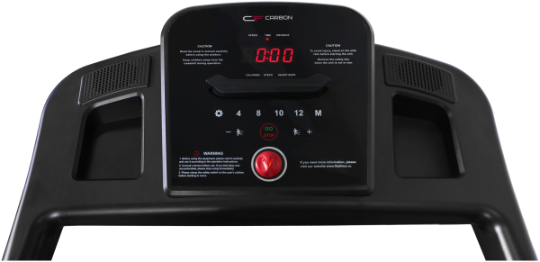 Беговая дорожка Carbon Fitness T306 black plus 2021, складная (коврик в комплекте)