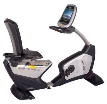 Горизонтальный велотренажер MBH Fitness M-8808R