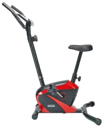 Велотренажер Sundays Fitness K8309-6 (черный/красный)