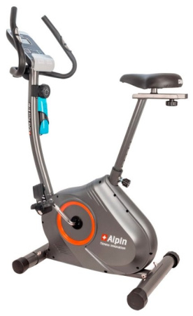 Вертикальный велотренажер Alpin Picco B-180 (черный)