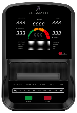 Эллиптический тренажер Clear Fit MaxPower X550