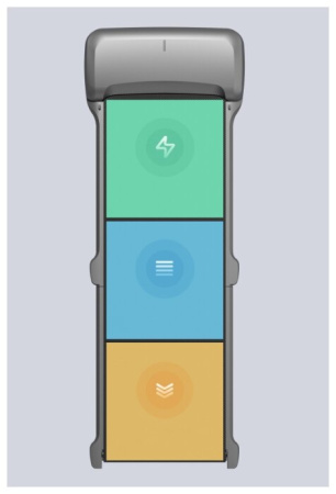 Электрическая беговая дорожка Xiaomi WalkingPad C1 Grey Alloy Edition