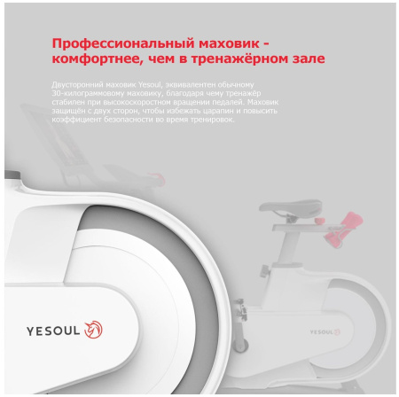 Вертикальный велотренажер YESOUL Smart Spinning bike V1 Plus