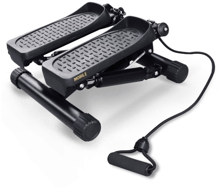 Мини-степпер с эспандерами (поворотный) Start Line Mobile
