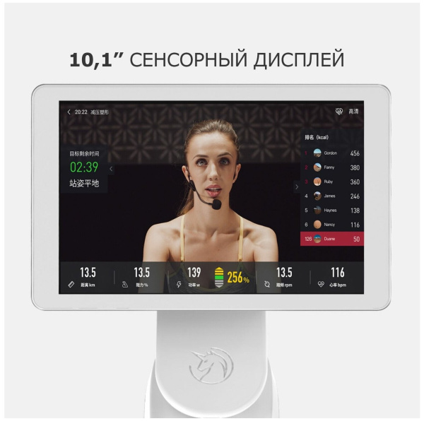 Велотренажер YESOUL BS3-W PRO (белый)