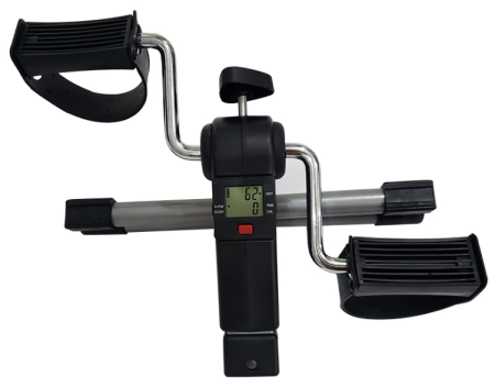 Портативный складной велотренажер с электронным дисплеем URM Bike-Mid