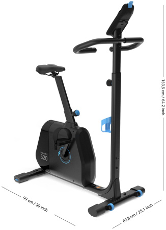 Вертикальный велотренажер Decathlon DOMYOS EB 520