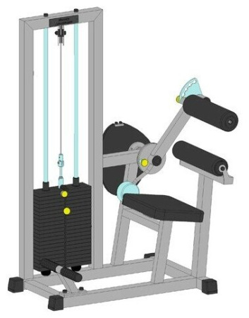 Разгибатель спины V-Sport FT-135