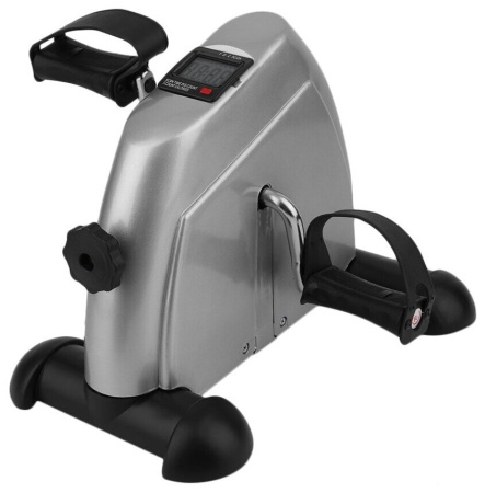 Портативный складной велотренажер с электронным дисплеем URM Bike-Slim