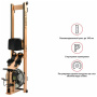 Гребной тренажер водный UnixFit Wood Rower