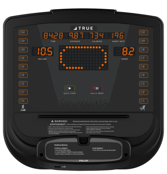 Электрическая беговая дорожка True Fitness C400 Ignite