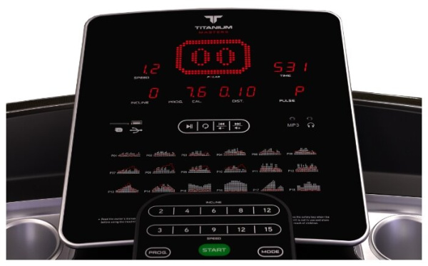 Электрическая беговая дорожка Titanium Masters Physiotech TLC