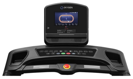 Электрическая беговая дорожка Oxygen New classic Argentum TFT