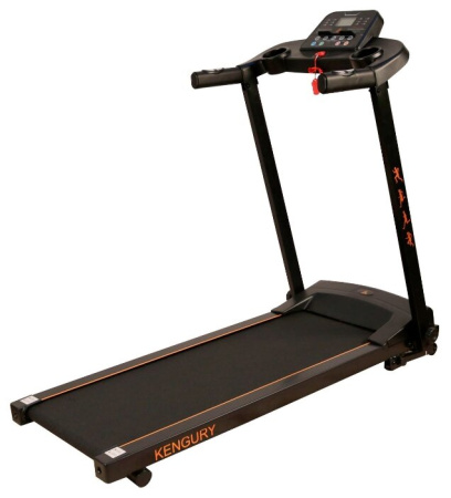 Электрическая беговая дорожка DFC T122B Kengury (черно-оранжевая)