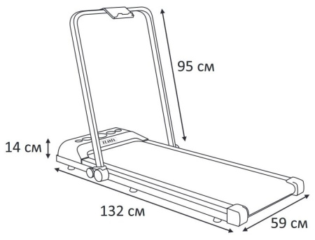 Беговая дорожка PLANTA TM-300