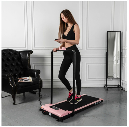 Беговая дорожка DFC Slim Pro T-SLProP pink