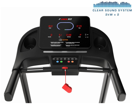 Беговая дорожка + набор для фитнеса UnixFit ST-630R Black