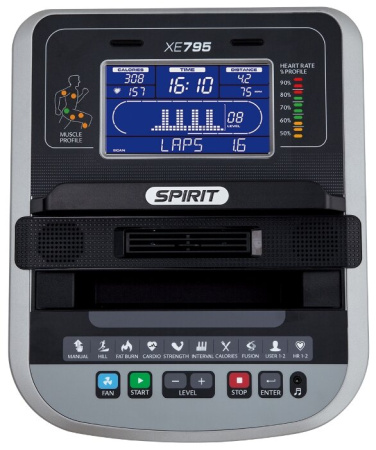 Эллиптический тренажер SPIRIT XE795 (2017)