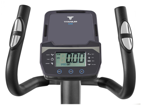 Складной эллиптический тренажер Titanium One X30 MF gray