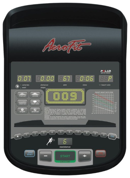 Эллиптический тренажер AeroFit X4-E LED